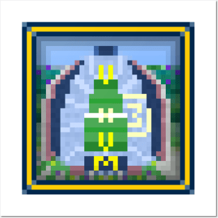 "The Big House" - MICHIGAN BORDER Posters and Art